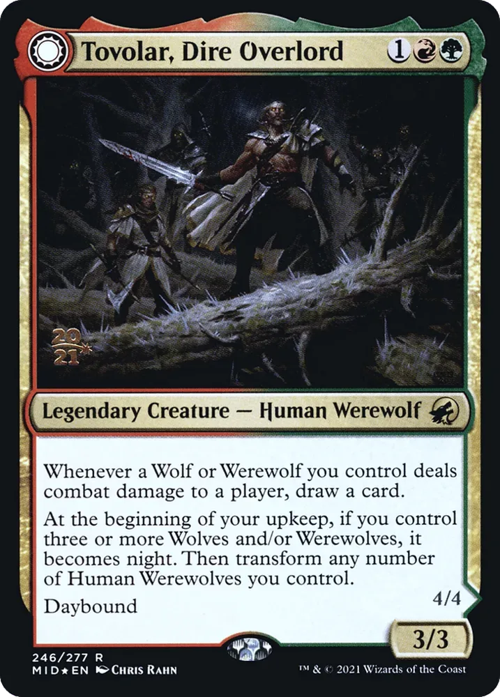 Tovolar, Dire Overlord // Tovolar, the Midnight Scourge