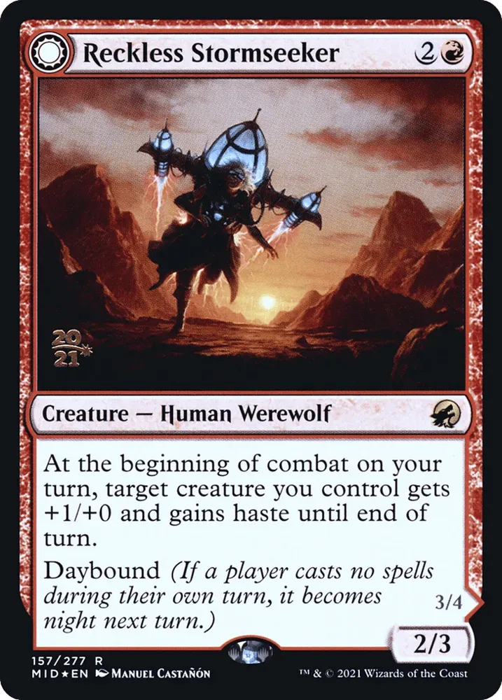 Reckless Stormseeker // Storm-Charged Slasher