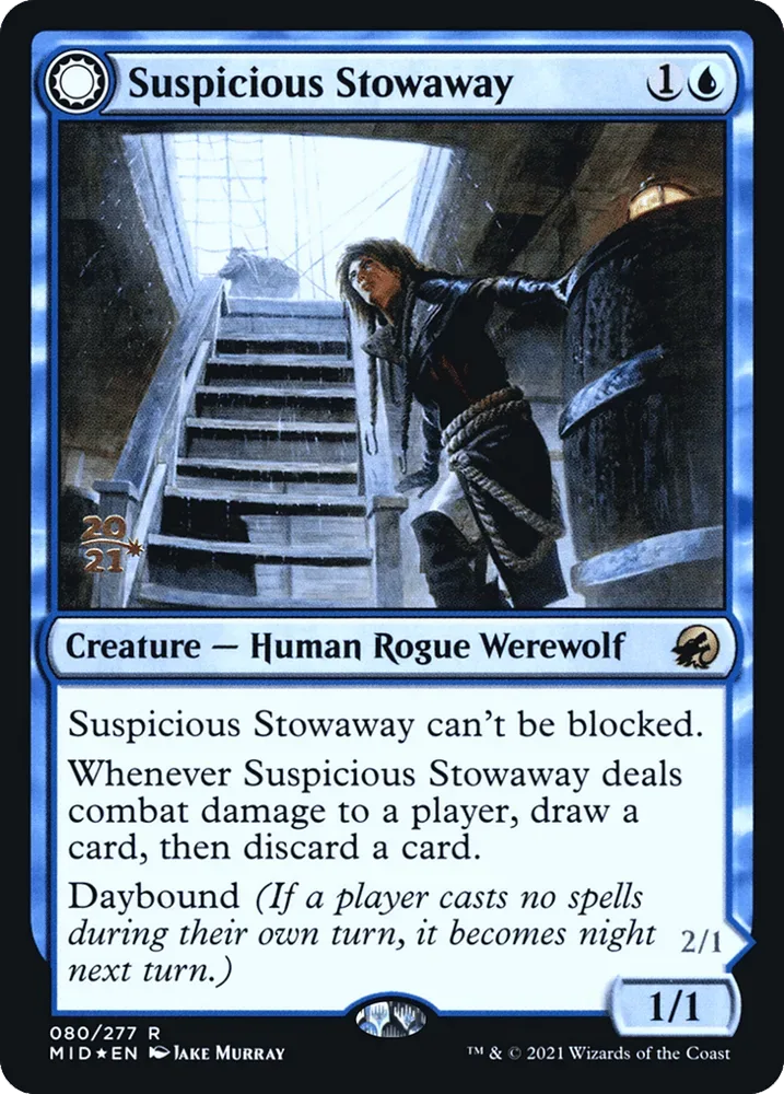 Suspicious Stowaway // Seafaring Werewolf