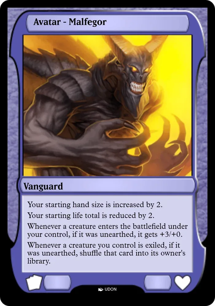 Malfegor Avatar