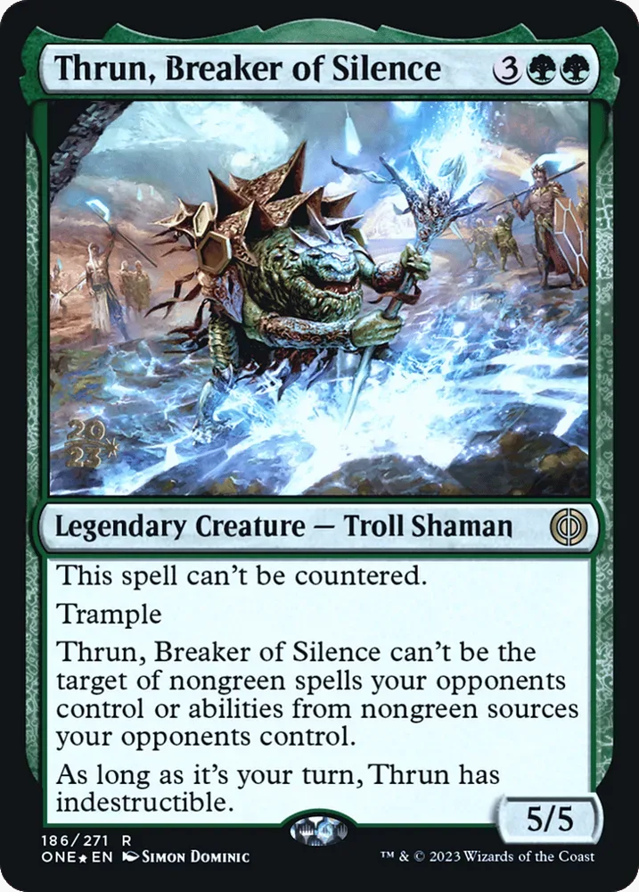 Thrun, Breaker of Silence