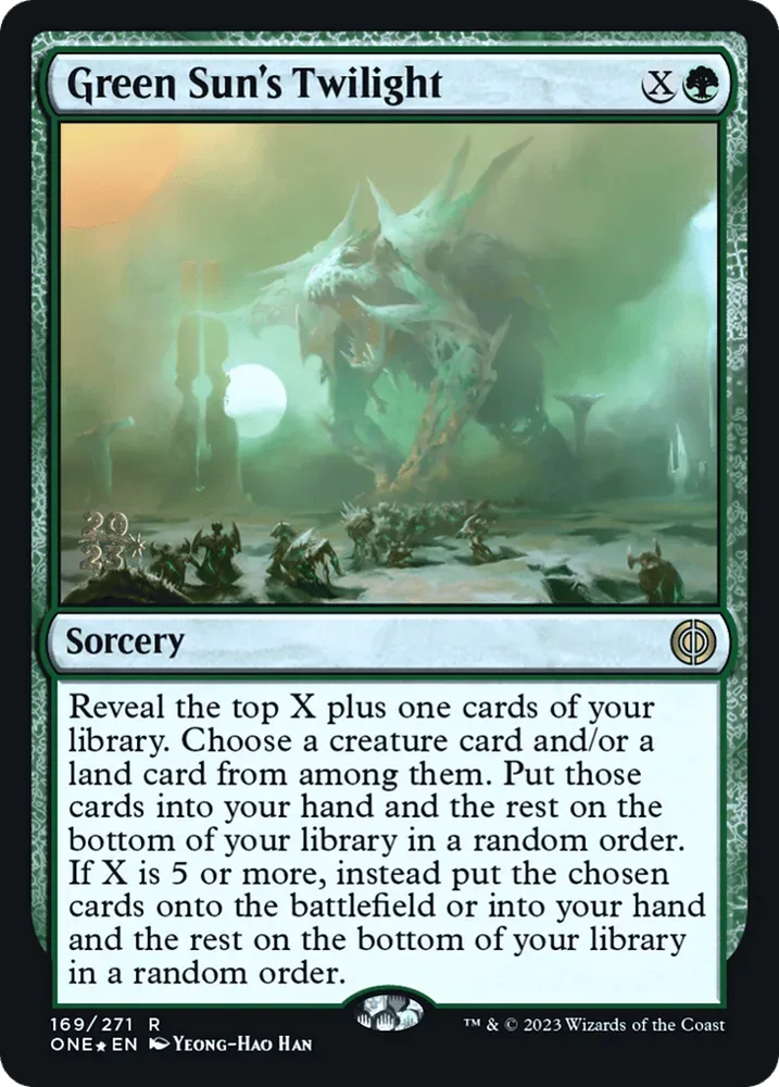 Green Sun's Twilight