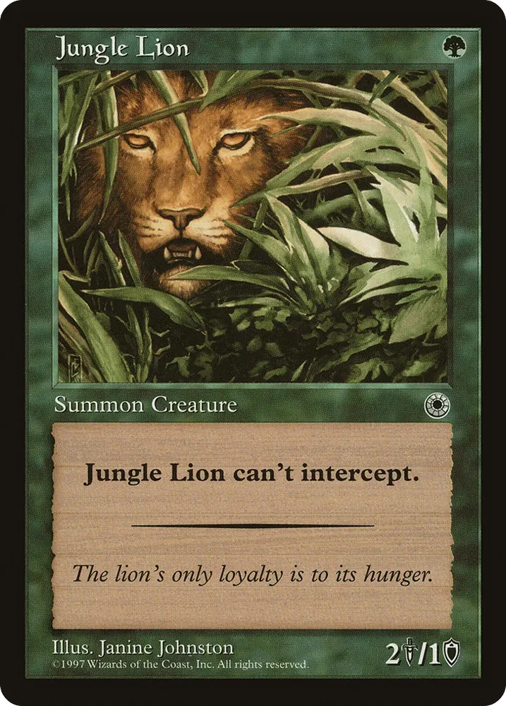 Jungle Lion