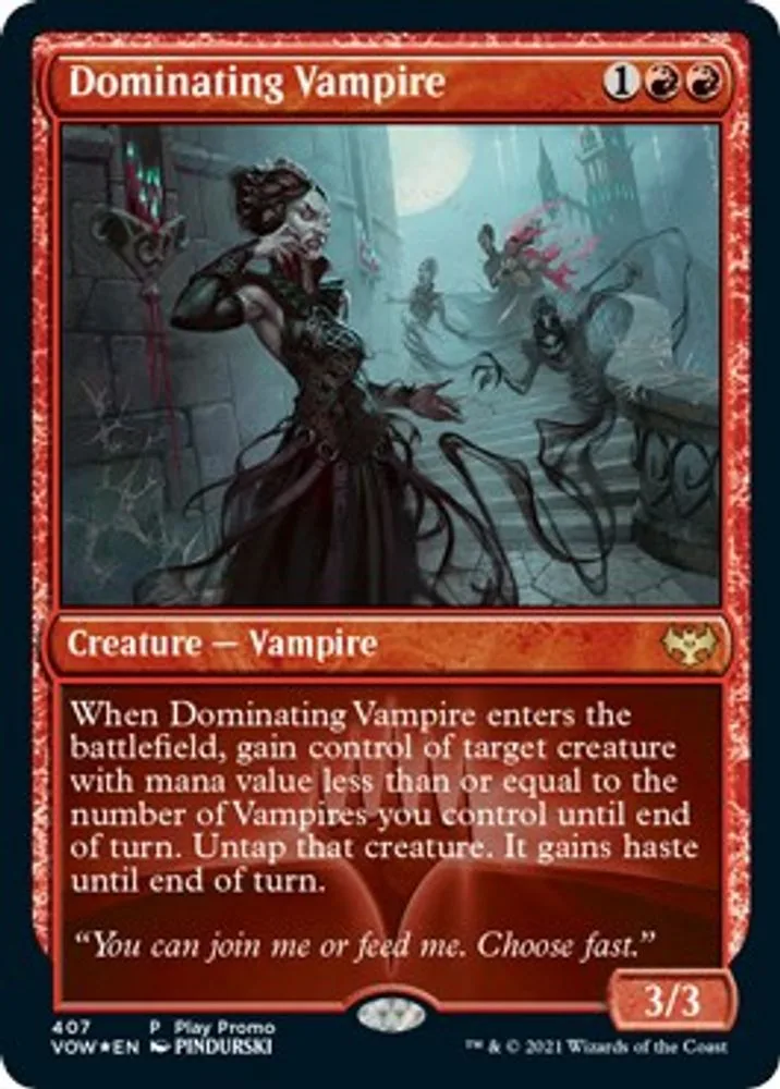Dominating Vampire