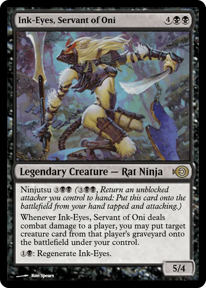Ink-Eyes, Servant of Oni