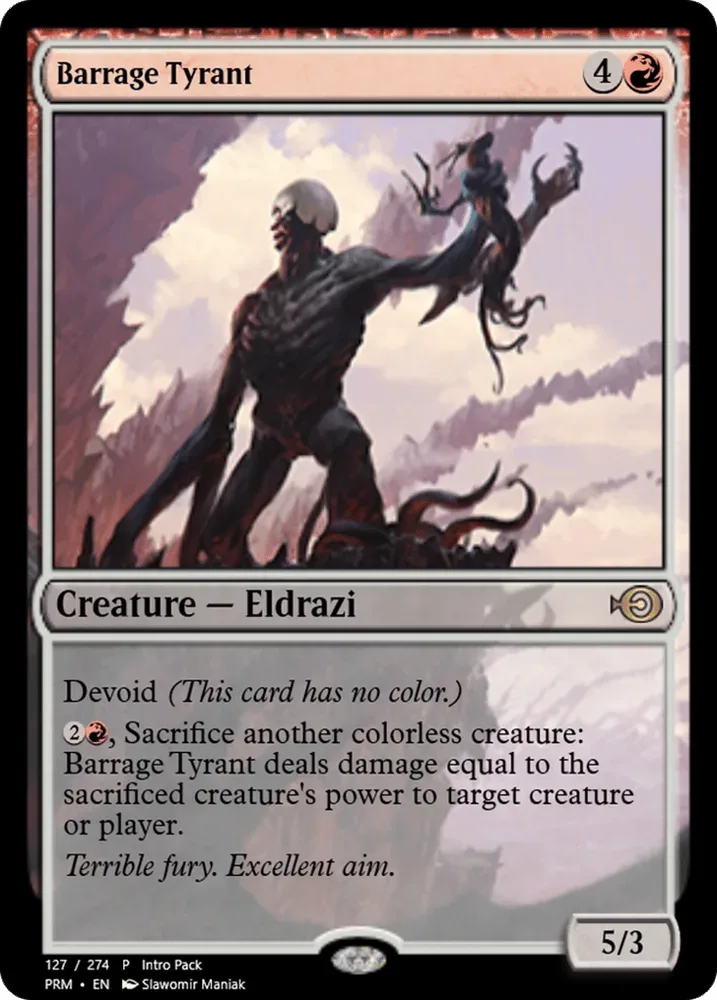 Barrage Tyrant