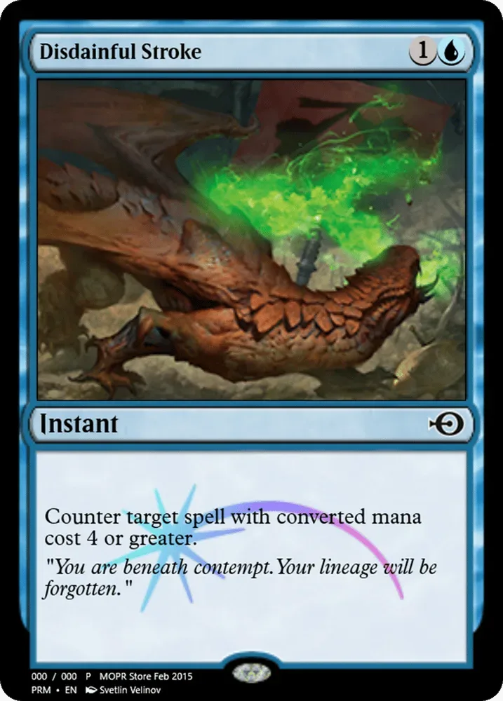 Disdainful Stroke
