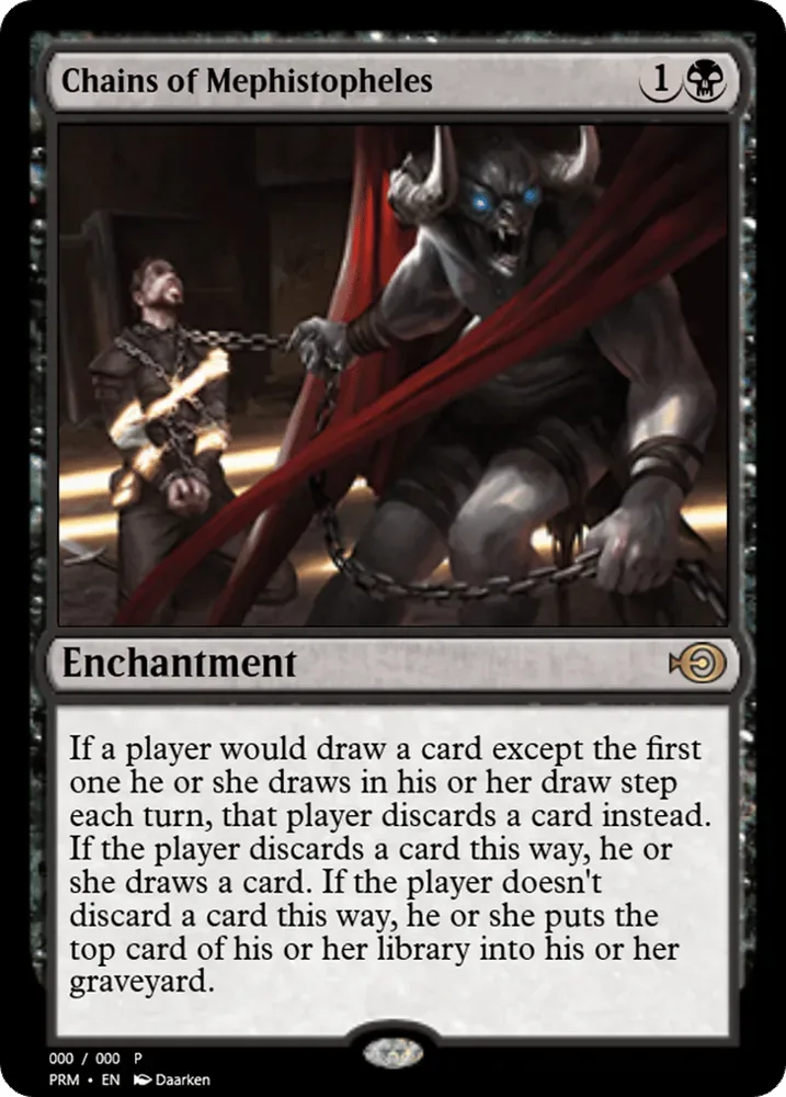 Chains of Mephistopheles