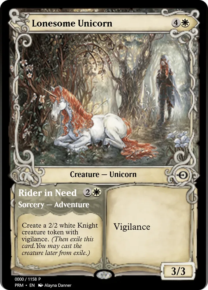 Lonesome Unicorn // Rider in Need