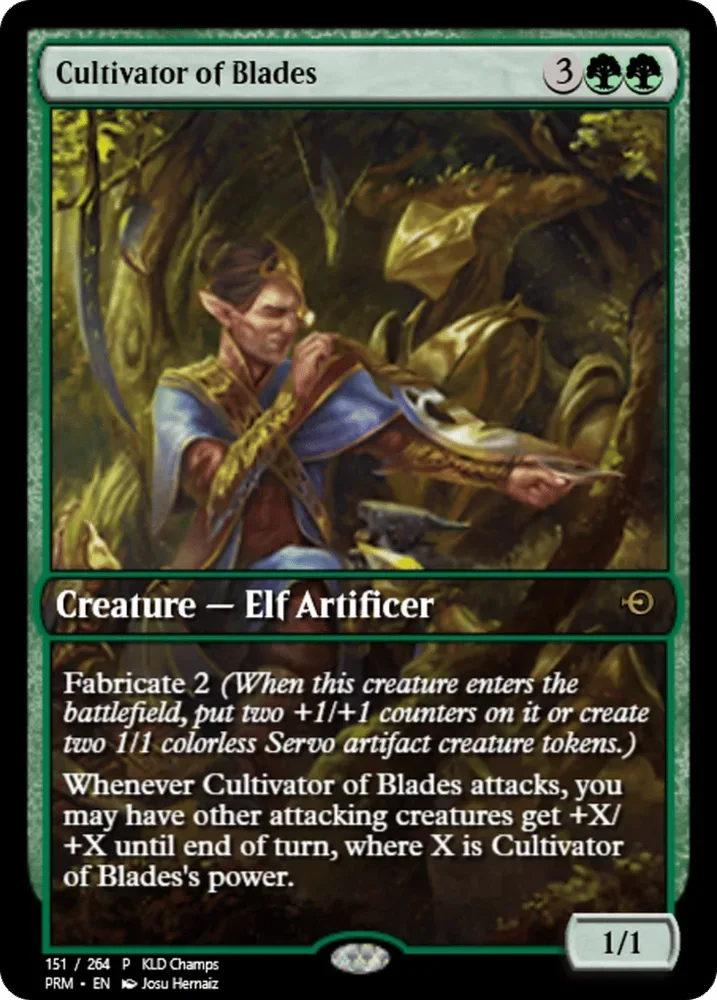 Cultivator of Blades