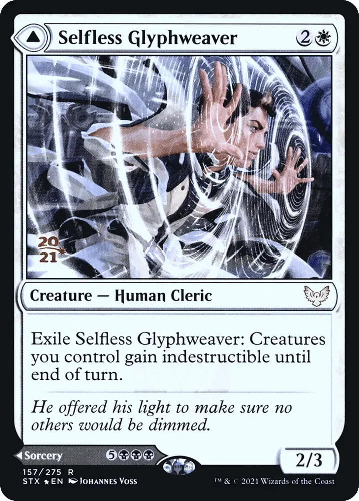 Selfless Glyphweaver // Deadly Vanity