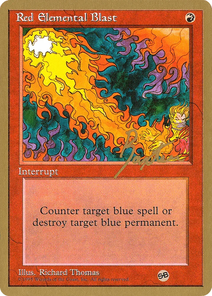 Red Elemental Blast