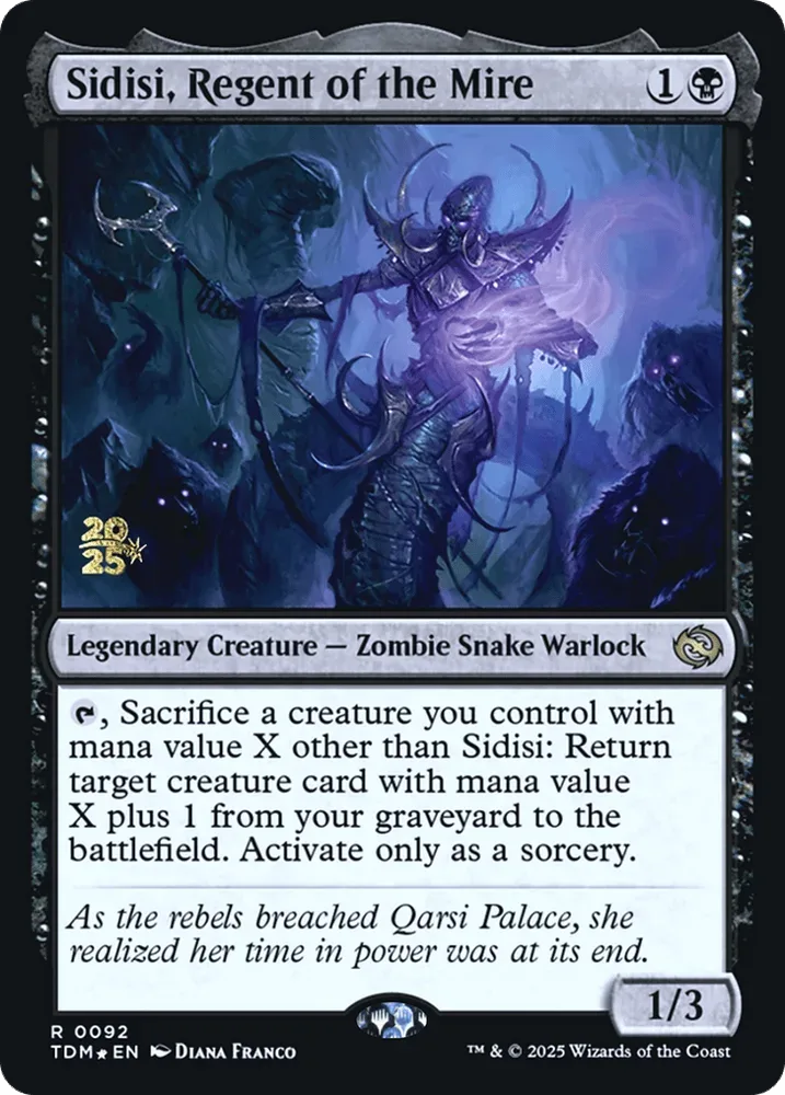 Sidisi, Regent of the Mire