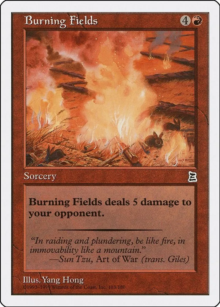 Burning Fields
