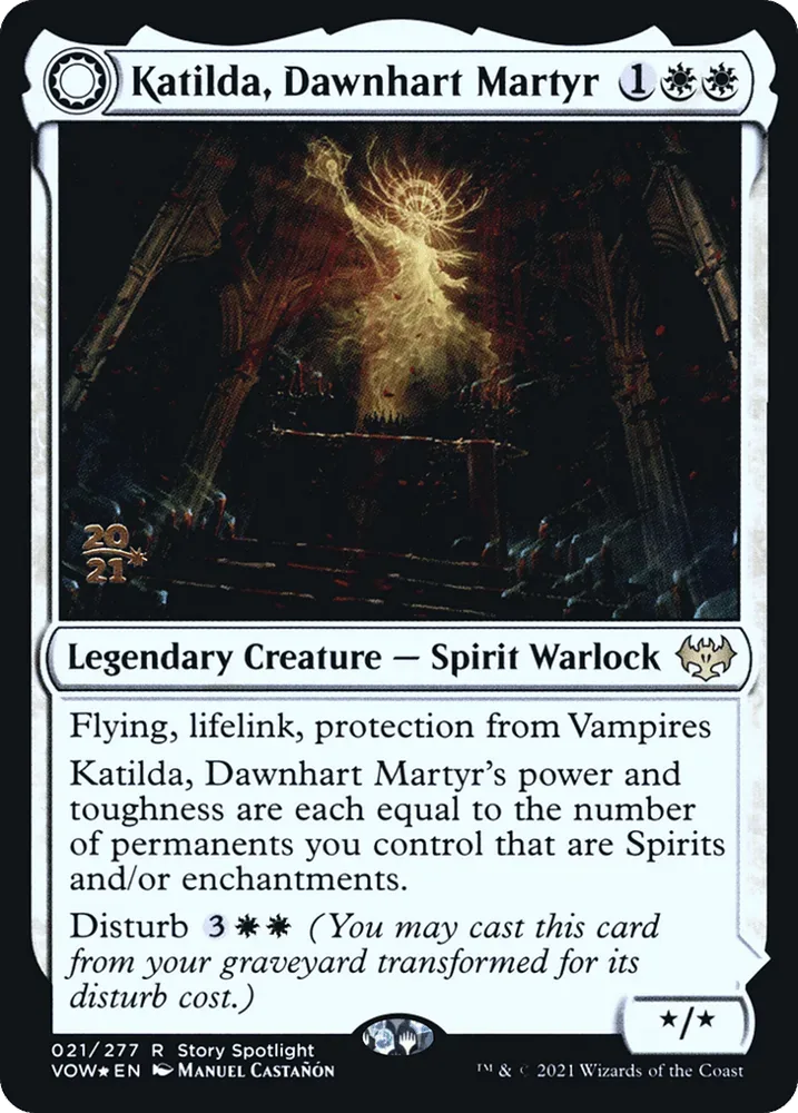 Katilda, Dawnhart Martyr // Katilda's Rising Dawn