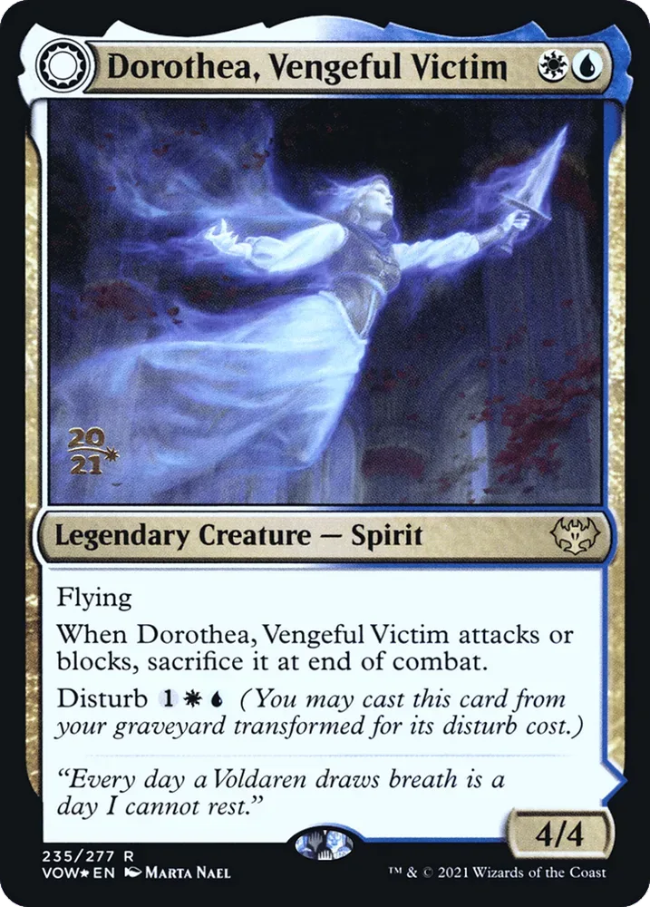 Dorothea, Vengeful Victim // Dorothea's Retribution