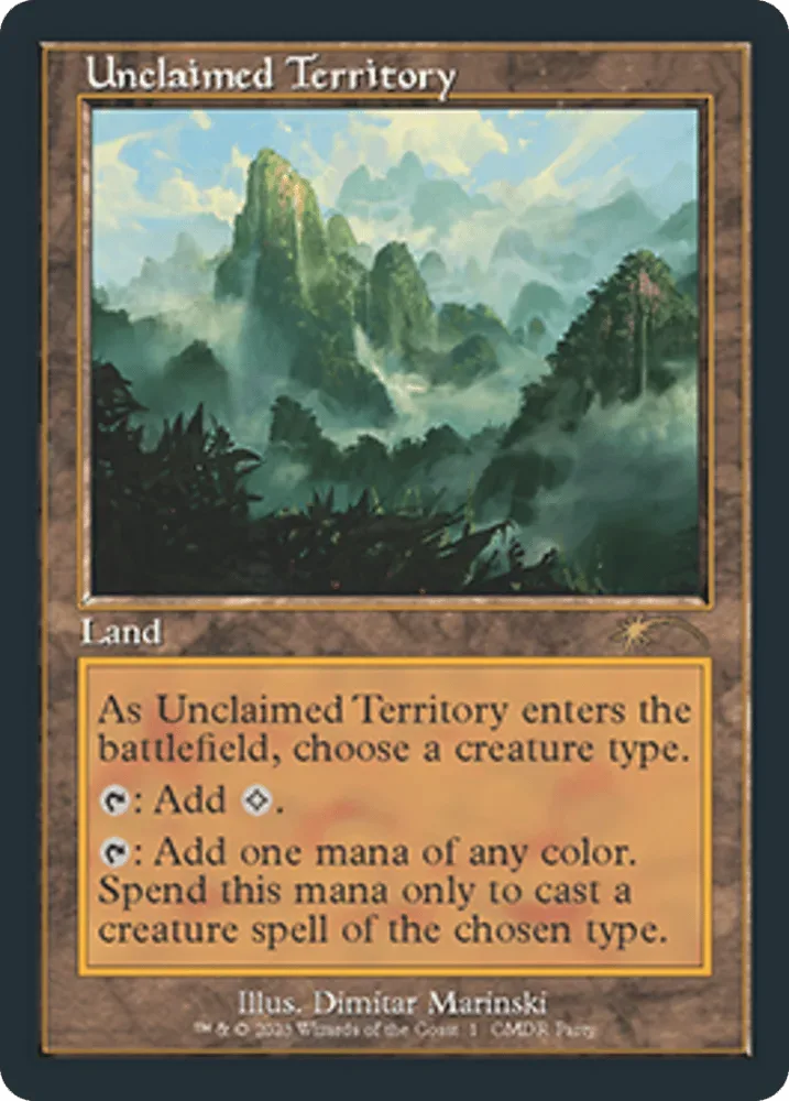Unclaimed Territory