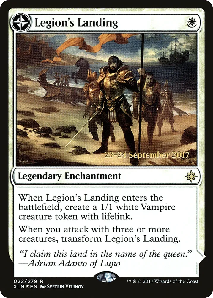 Legion's Landing // Adanto, the First Fort