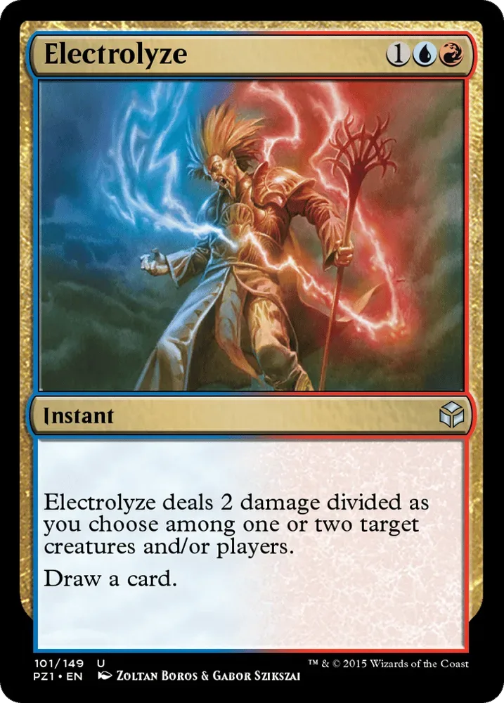 Electrolyze