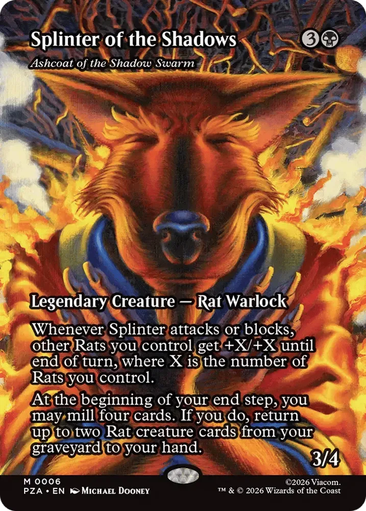 Splinter of the Shadows - Ashcoat of the Shadow Swarm