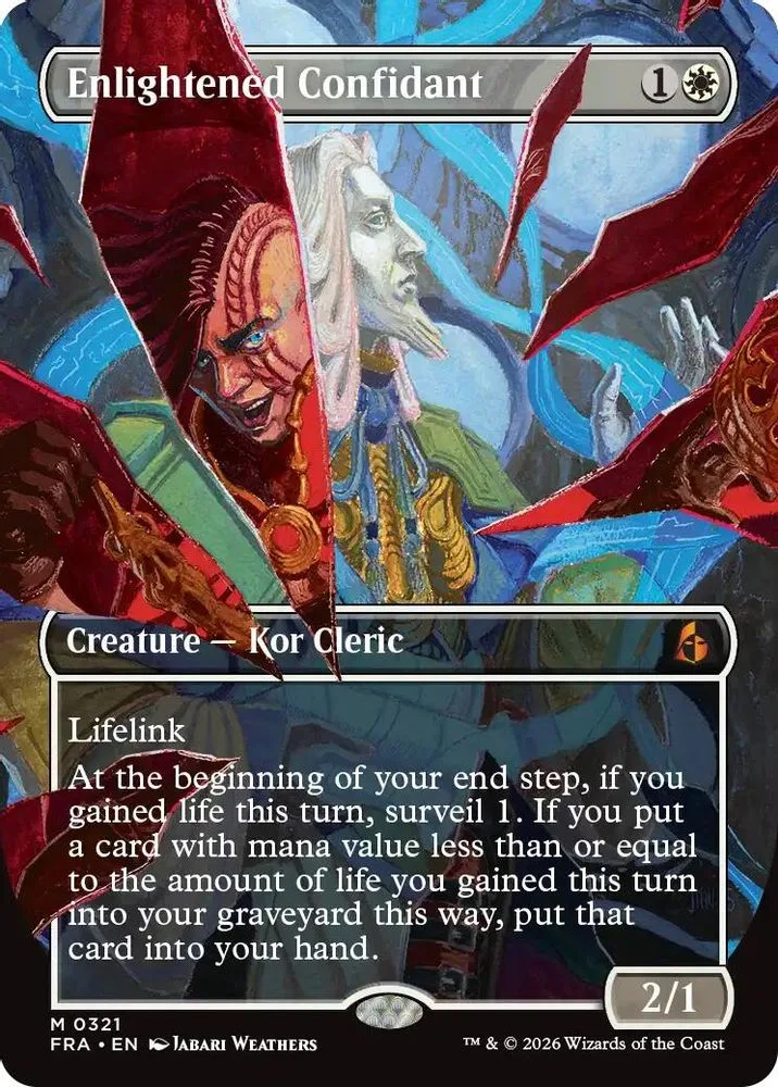 Enlightened Confidant (Borderless)