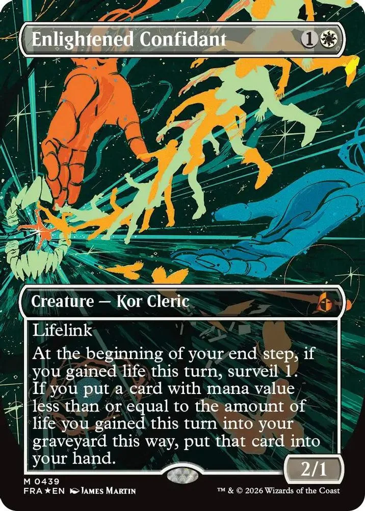 Enlightened Confidant (Borderless)