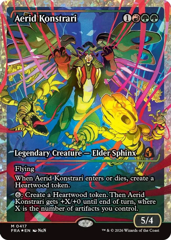 Aerid Konstrari (Showcase) (Fracture Foil)