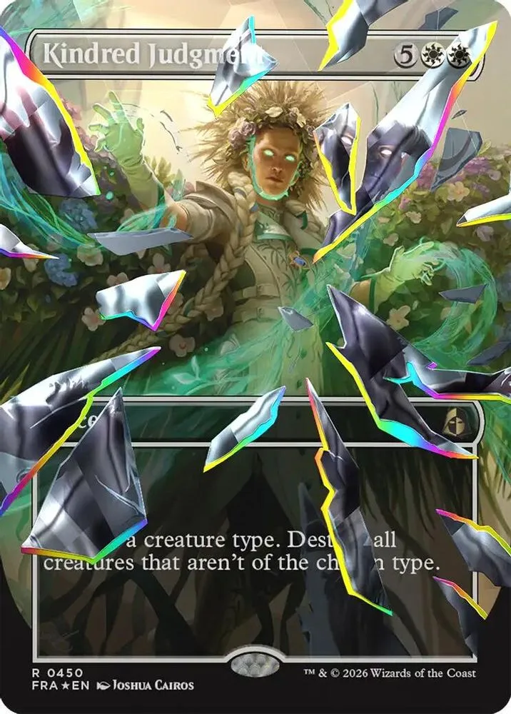 Kindred Judgment (Borderless) (Facet Foil)