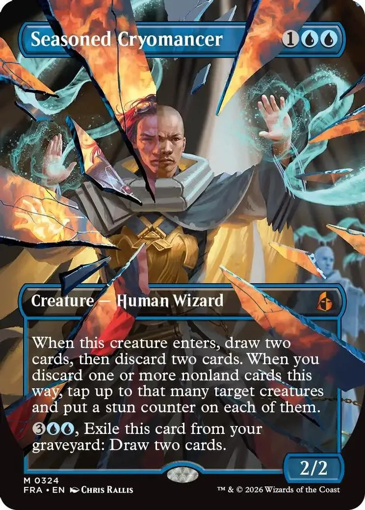 Seasoned Cryomancer (Borderless)