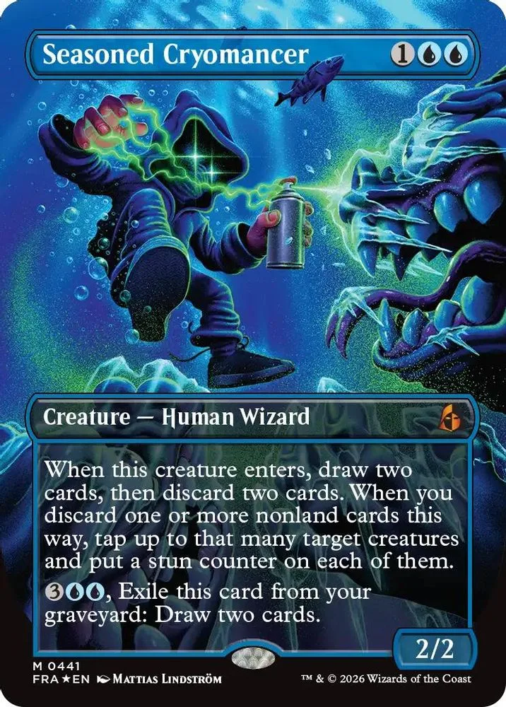 Seasoned Cryomancer (Borderless)