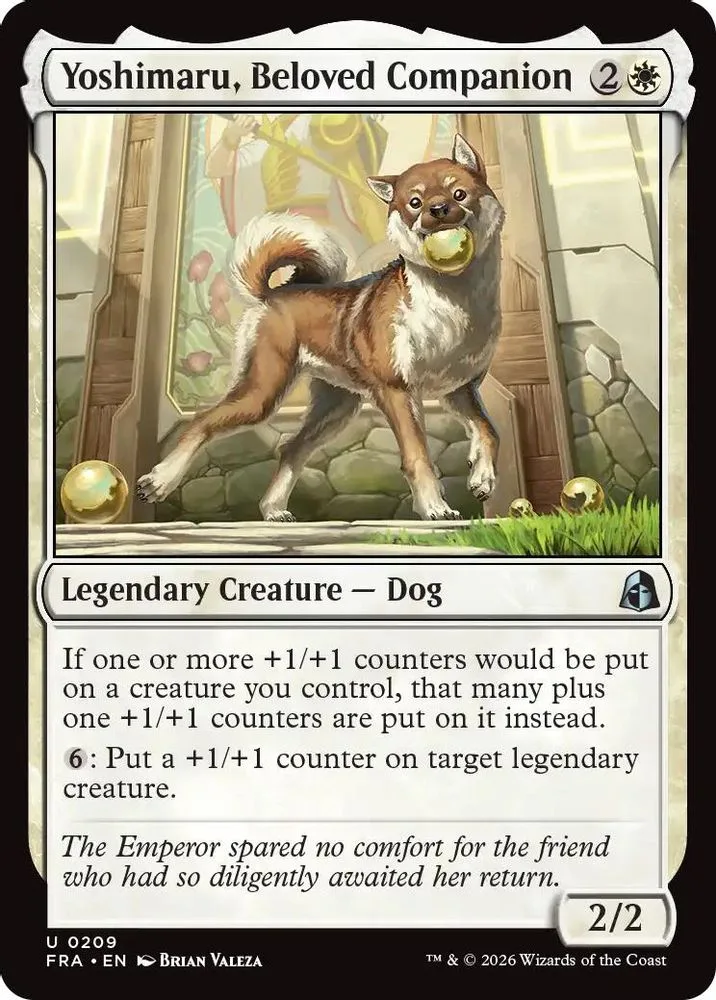 Yoshimaru, Beloved Companion