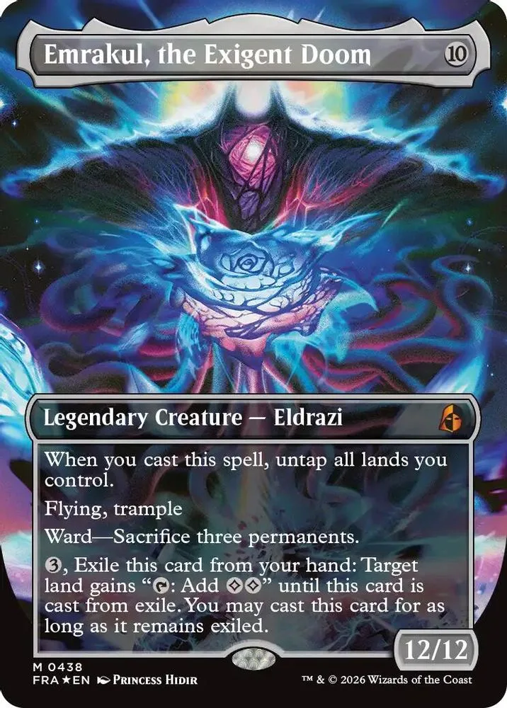 Emrakul, the Exigent Doom (Borderless)