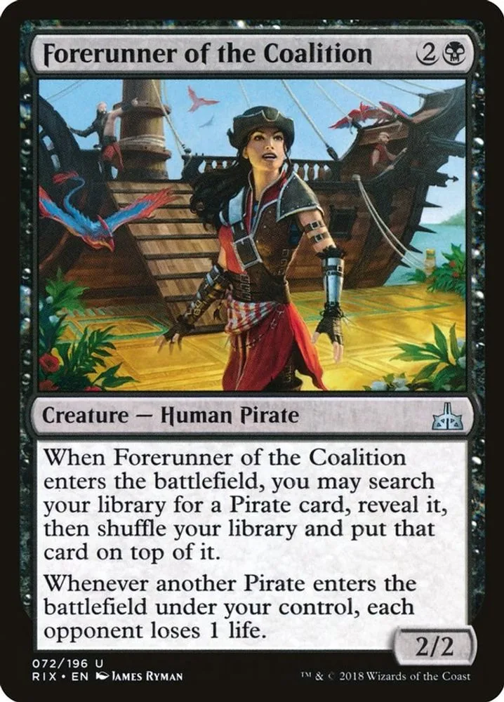Forerunner of the Coalition