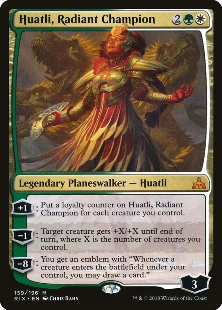Huatli, Radiant Champion
