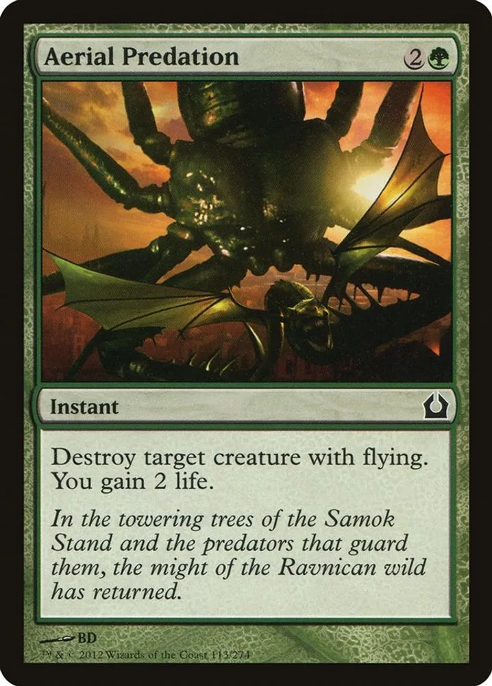 Aerial Predation