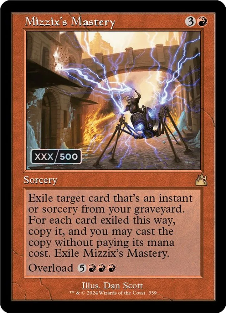 Mizzix's Mastery (Retro Frame · Serial Numbered)