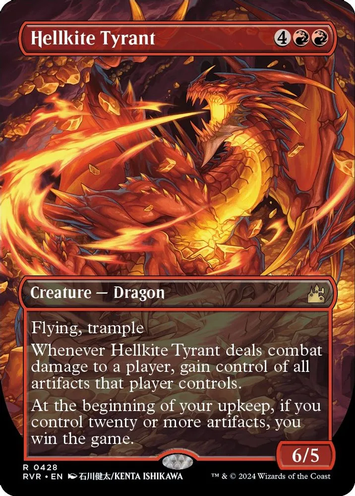 Hellkite Tyrant (Anime Borderless)
