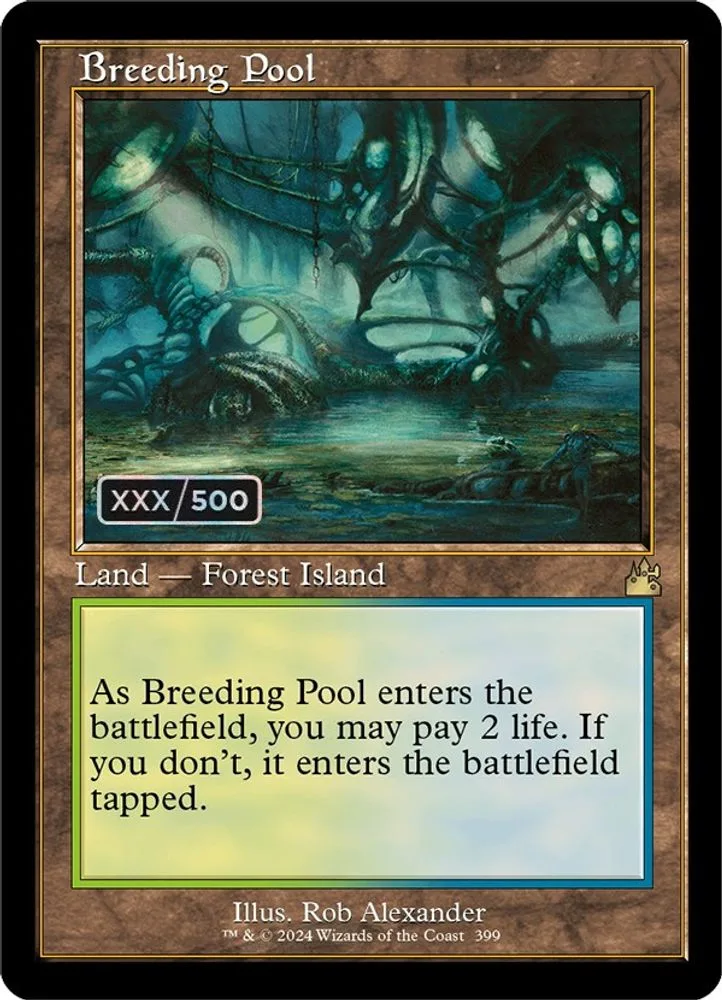 Breeding Pool (Retro Frame · Serial Numbered)