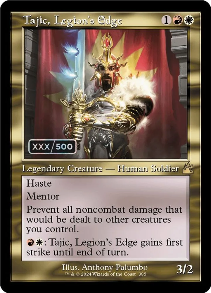Tajic, Legion's Edge (Retro Frame · Serial Numbered)