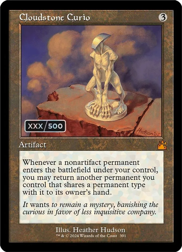 Cloudstone Curio (Retro Frame · Serial Numbered)