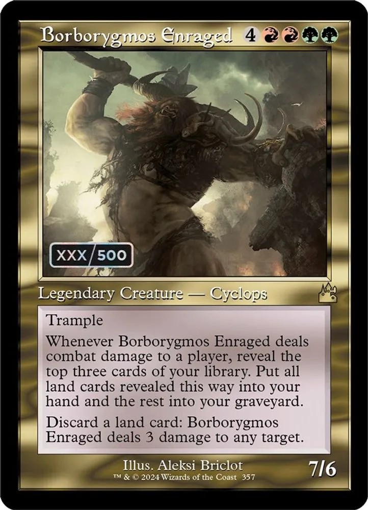 Borborygmos Enraged (Retro Frame · Serial Numbered)