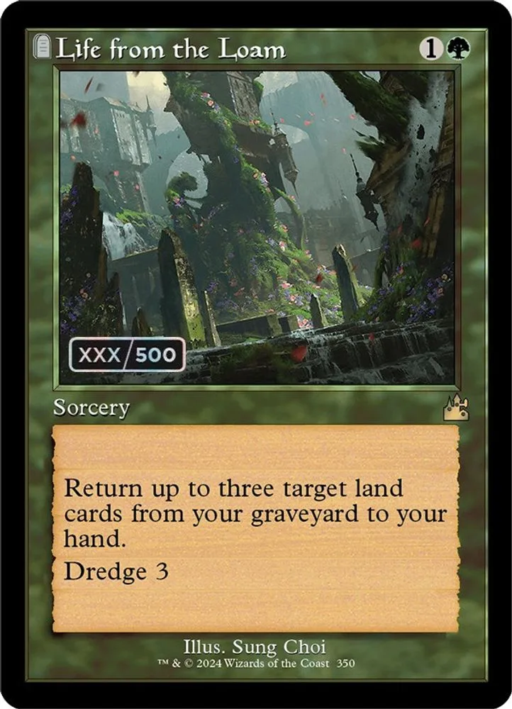 Life from the Loam (Retro Frame · Serial Numbered)