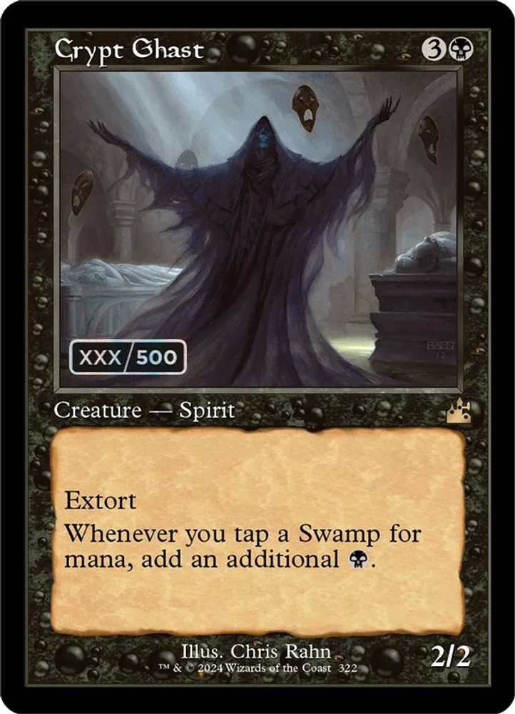 Crypt Ghast (Retro Frame · Serial Numbered)