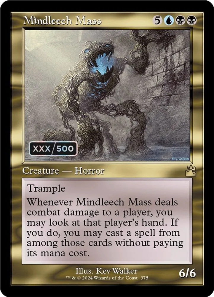 Mindleech Mass (Retro Frame · Serial Numbered)