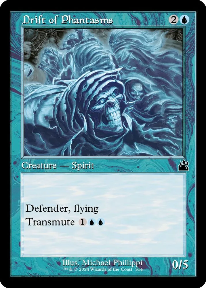 Drift of Phantasms (Retro Frame)