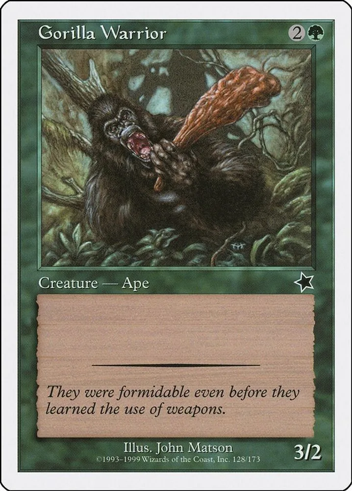 Gorilla Warrior