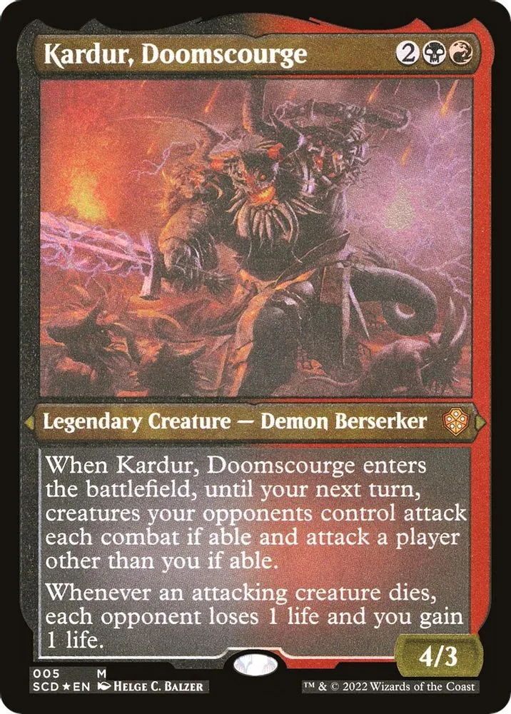 Kardur, Doomscourge (Foil Etched)