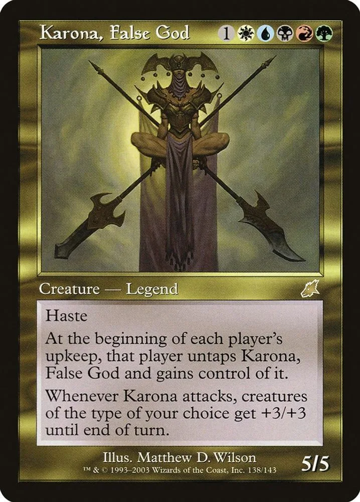 Karona, False God