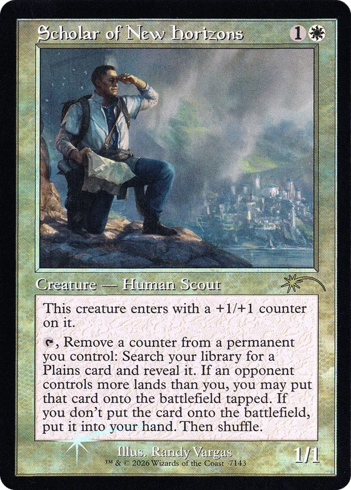 Scholar of New Horizons