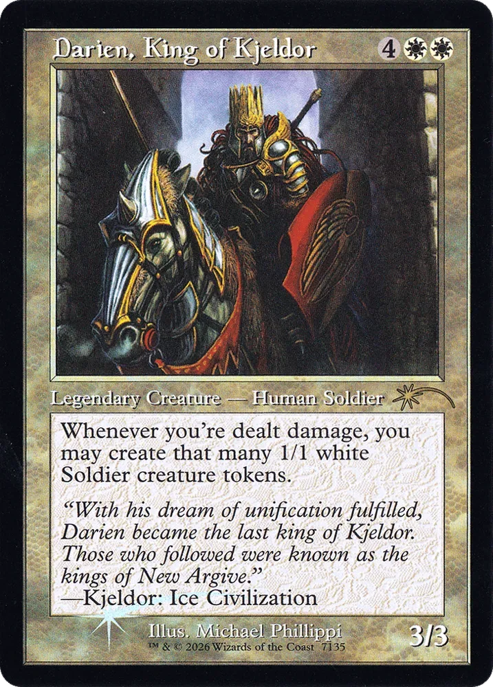 Darien, King of Kjeldor